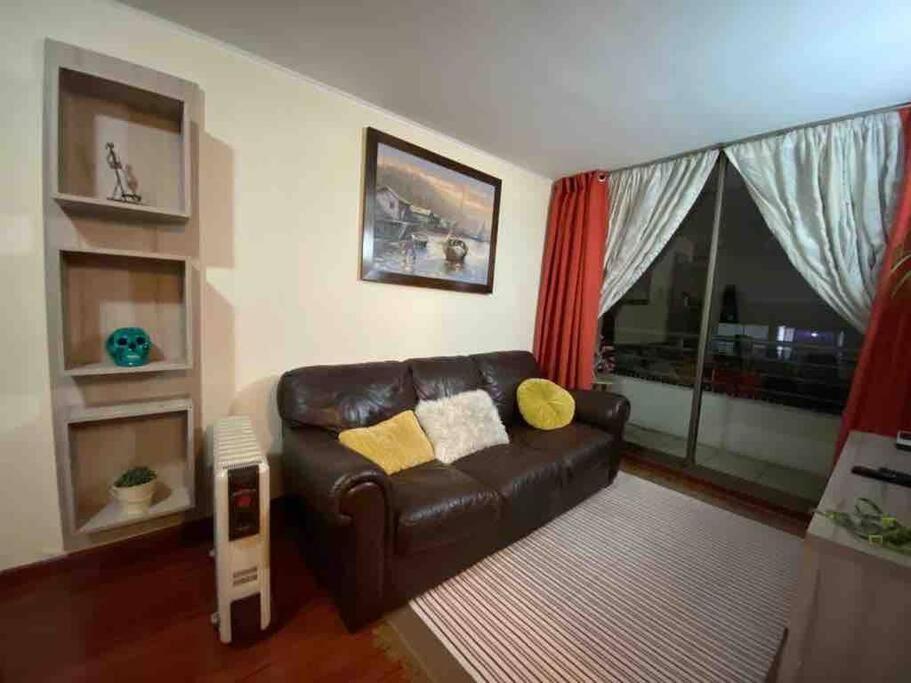 Comodo Departamento En El Centro De Stgo Daire Santiago Dış mekan fotoğraf