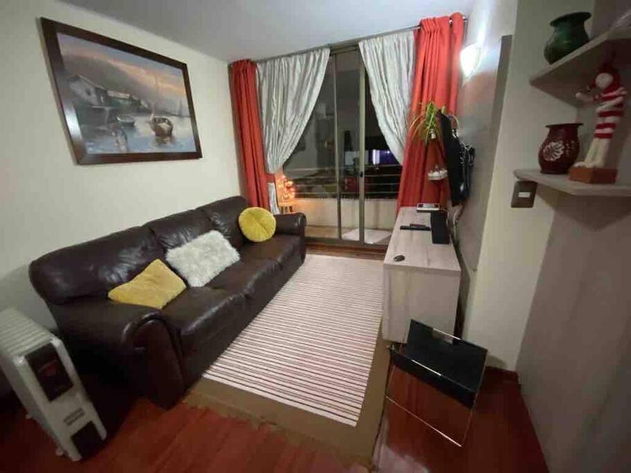 Comodo Departamento En El Centro De Stgo Daire Santiago Dış mekan fotoğraf